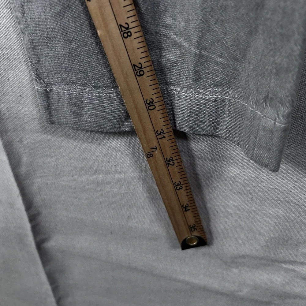 J.Crew 484 Stretch Chino Pants Mens 36x32 Gray Cotton Blend Flat Front‎ Trousers